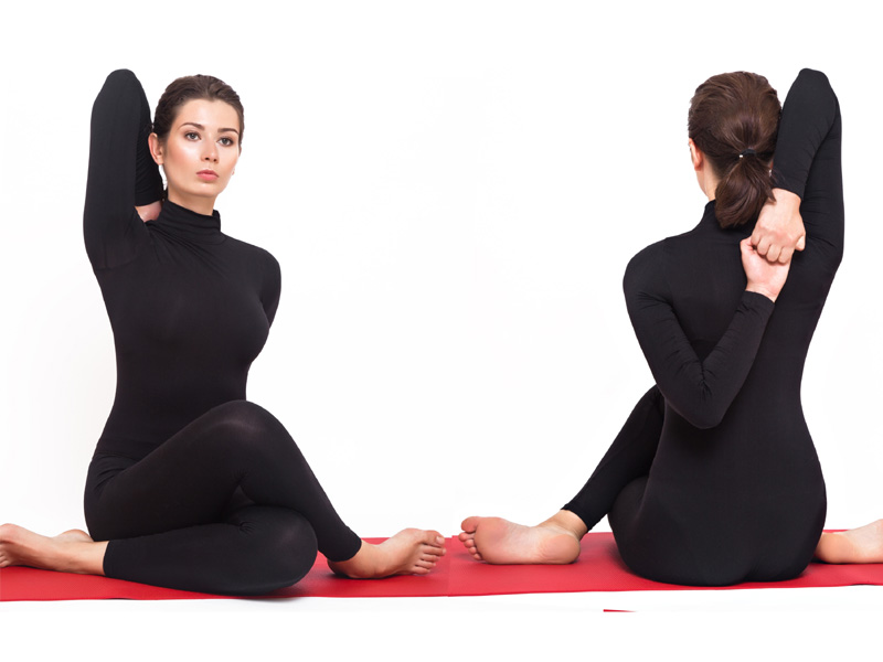 bài tập yoga chữa đau vai gáy