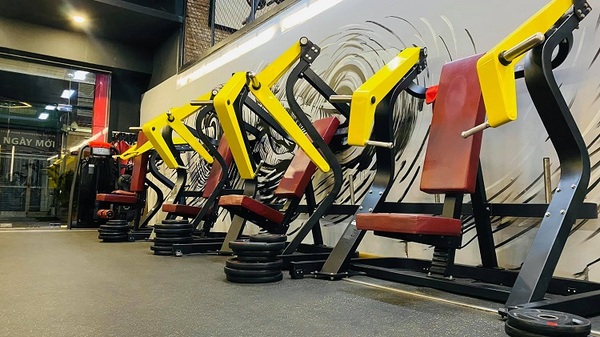The Moto Gym quận 6 với các máy móc tập luyện hiện đại