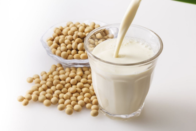 Sữa đậu nành chứa nhiều canxi tốt cho xương