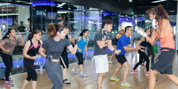Rèn luyện sức khỏe, giảm mỡ với bài tập Body Combat