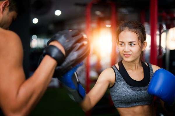 Tập boxing giúp tăng khả năng tự vệ