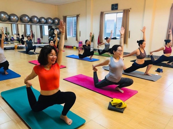 Yoga Tâm An với hệ thống phòng tập thoáng mát và rộng rãi, mang đến trải nghiệm tập luyện thoải mái cho học viên