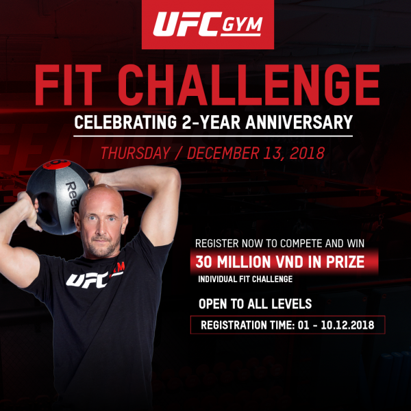 UFC Gym Fitness Challenge 2018: Sân chơi đầy hứa hẹn, thử thách sức bền bản thân